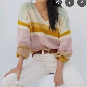 Anthropologie V-Neck Sweater